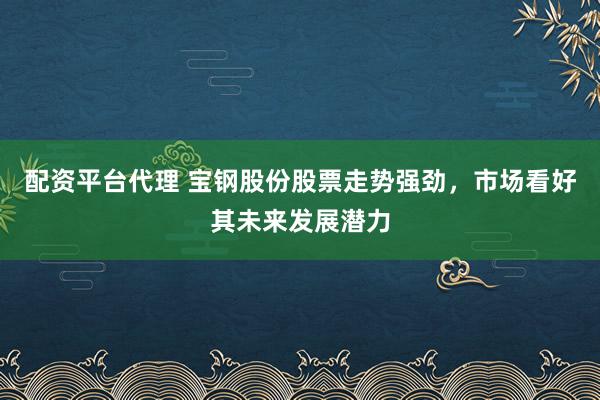 配资平台代理 宝钢股份股票走势强劲，市场看好其未来发展潜力