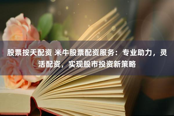 股票按天配资 米牛股票配资服务：专业助力，灵活配资，实现股市投资新策略